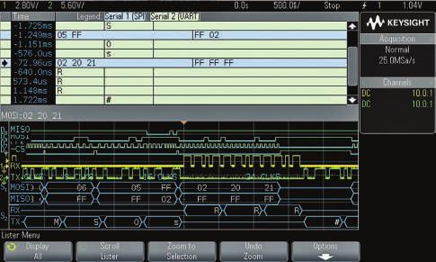 06 Keysight Osciloscópios IniniiVision da Série 3000X - Folha de Dados Tecnologia inovadora para quem quer o máximo de seu orçamento: Faça mais com o poder de 5 instrumentos em 1 Voltímetro digital