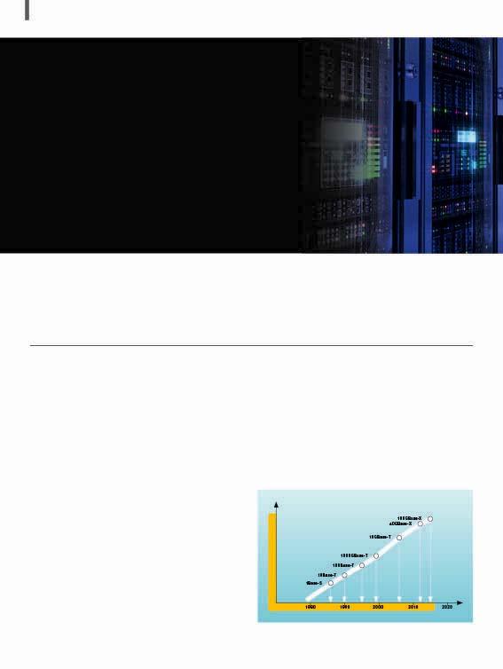 tec.news 26: Strategie Viteză ridicată Tehnologie 100 Gigabit Astăzi, reţelele industriale operate în mod obișnuite se bazează pe Fast Ethernet cu 100 MBit/s și se deplasează spre Gigabit Ethernet pe