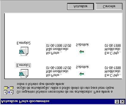Comunicar um Trabalho 2. Utilizando o Explorador do Windows ou O Meu Computador, clique no ícone da disquete para o abrir. 3.