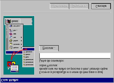 Personalizar o Windows 95 3. Seleccione a opção Adicionar. 4. Clique no botão Procurar. 5.