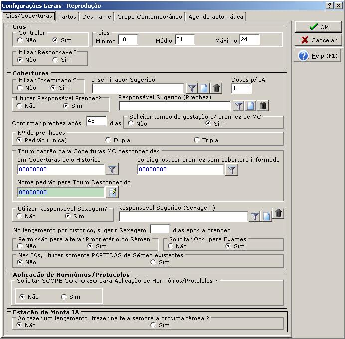 1. CONFIGURAÇÕES Existem configurações que podem ser realizadas para deixar o programa adaptado de acordo com o seu trabalho.