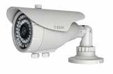 CCTV Tecnología Analógica e HD (TVI) CÂMERAS BULLET HD TVI Día/Noite Sensor Alimentação / Consumo Resolução Lux BLC Balance de brancos IR LEDS Lente Outras ESPECIFICAÇÕES Dimensőes (WxH) mm Sugestão