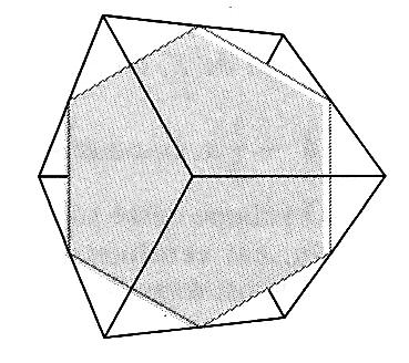 REVISÃO 1) Um cubo de base ABCD tem volume 16 m. Os pontos P e Q dividem a diagonal BE em três segmentos congruentes, como mostra a figura ao lado.