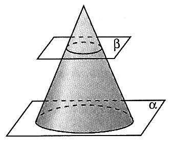 a) I, II e III b) I, II e V c) I, II, IV e V d) III, IV e V 47) Dois cones retos C 1 e C têm alturas iguais e raios da base de medidas r 1 cm e r cm, 4 a) 5 16 b) 5 18 c) 5 4 d ) 5 e) 5 4 5
