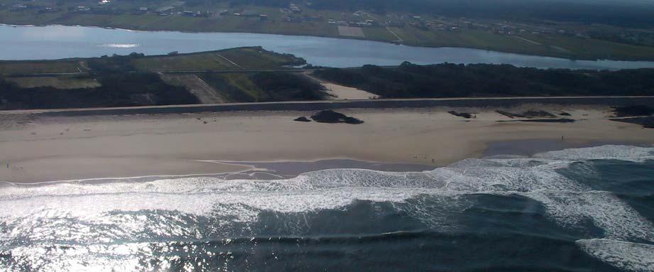 Foto 4 Vista aérea do sector Sul em Abril de 2002.