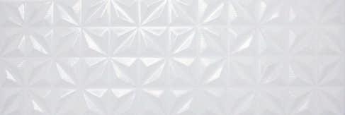 White 20x60cm WAVE -