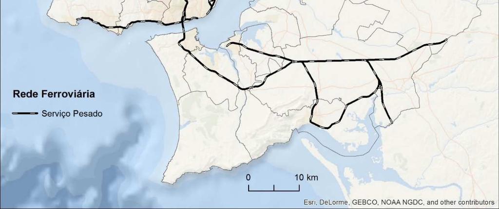 Os anos noventa do século XX foram marcados pelo processo de modernização do sistema de sinalização e de segurança ferroviária e pela quadruplicação das vias entre Lisboa e Azambuja e entre Lisboa e