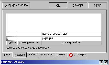 Na primeira caixa de diálogo do Assistente que é exibida, deveremos escolher a pasta onde serão gravados os arquivos HTML, e qual será o tipo de layout utilizado, escolha Tabelas HTML por ser mais