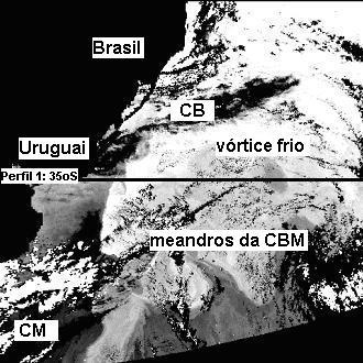 TSM( C) o Sensoriamento Remoto dos Oceanos 133 para calcular a climatologia (valores médios) da TSM em regiões específicas do oceano ou no oceano global (visto que os satélites têm cobertura global).