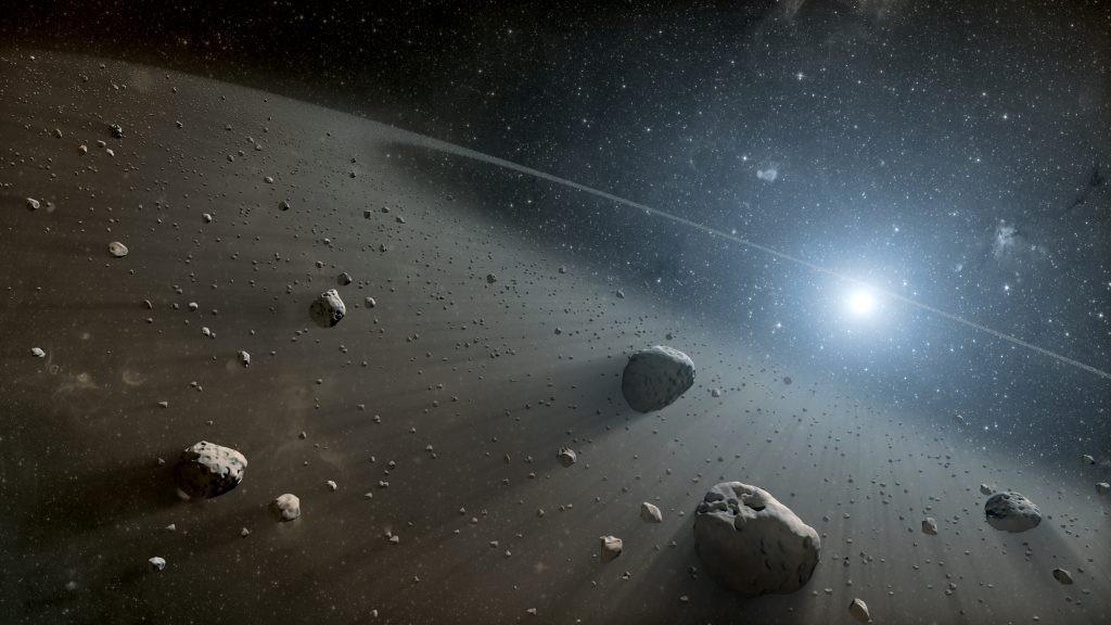 Sistema Solar - Asteroides e Cometas