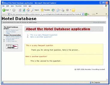 Maven-based Website FAQ page FAQ generated page March 09 Prof. Ismael H. F. Santos 99 Maven-based Website To deploy the site, you will first have to tell Maven where to deploy it by defining the location in the pom.