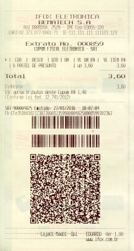 Venda de item por valor, onde o programa calcula automaticamente as quantidades. Venda de item por 3 dígitos (postos de combustíveis). Venda de item com captura através de leitor de código de barras.