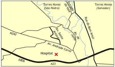 Hospital Rainha Santa Isabel, Torres Novas Identificação