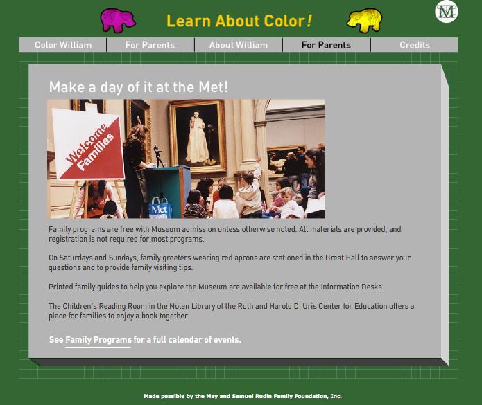 Figura 6. Visualização da adição de cor no Learn About Color 8.