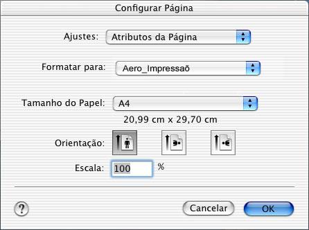 IMPRESSÃO NO MAC OS X 15 PARA CONFIGURAR AS OPÇÕES DE IMPRESSÃO E IMPRIMIR NO MAC OS X 1 Abra um arquivo e escolha Configuração da página no menu Arquivo do aplicativo.