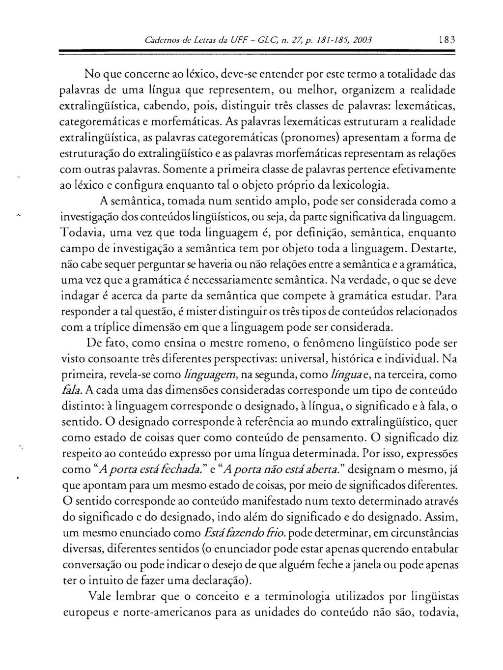 Càdernos de Letras da UFF- GLC, n. 27, p.