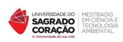 EDITAL Homologado pelo Conselho da Pós-Graduação da Universidade do Sagrado Coração em 10-10-2017 Programa de Mestrado em Ciência e Tecnologia Ambiental A Universidade do Sagrado Coração (USC) por