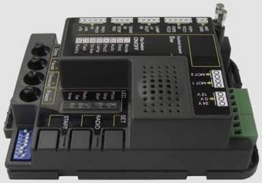 Regulações práticas através de trimmer, programação do curso em autoaprendizagem com uma única tecla, led de diagnóstico e dip-switch para definir os modos de funcionamento.