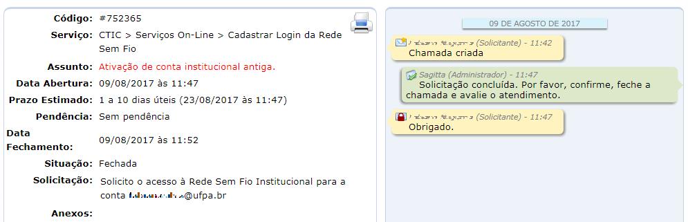 Para alunos que não possuem e-mail da UFPA 7. Clique na opção Criação de Conta Institucional. 8.