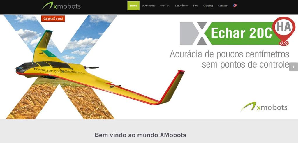 Veículos Aéreos Não Tripulados A XMobots é uma empresa de VANTs, fundada em 2007 por engenheiros mecatrônicos em São Carlos.