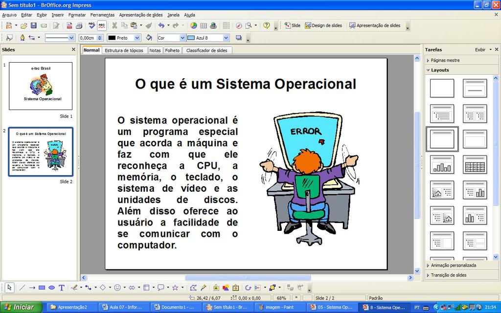 figura sugestiva no meio dos títulos. Veja o resultado na Figura 8.