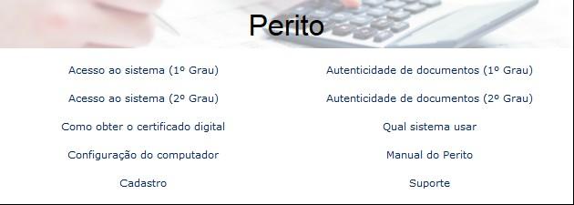 Primeiro Acesso: Tela de acesso às