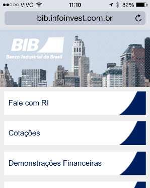 Financeiras Apresentações