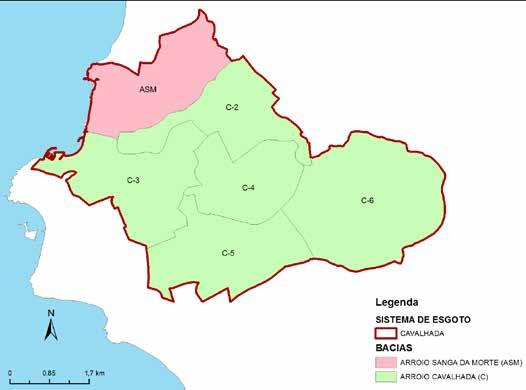 5.5 SES CAVALHADA O Sistema de Esgotamento Sanitário Cavalhada compreende as Bacias dos arroios Sanga da Morte (ASM/C-1) e Cavalhada (C-2 a C-6), conforme