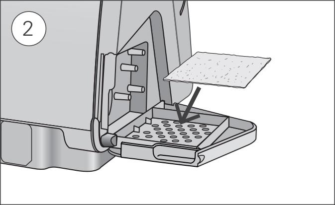 Limpe o exterior do dispositivo com um pano seco. Notas: O humidificador pode ser lavado numa máquina de lavar loiça no ciclo para artigos delicados ou de vidro (apenas no cesto superior).