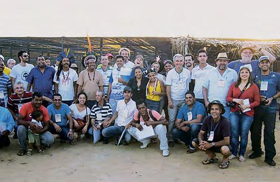 NORDESTE Participantes da I Oficina de Viveiristas e Reflorestadores do Alto Paraguaçu (Foto: CI Brasil) sos semeadores de água do Paraguaçu, ou seja, dezenas de pessoas pulverizadas pelo Alto