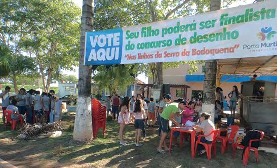 CENTRO OESTE Etapas como votação pública com atividades educativas em cada município também são realizadas.