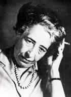 Hannah Arendt Em 1933 foi proibida de escrever e foi presa pelo regime nazista. Fugiu para Praga, Genebra e Paris onde ficou por seis anos.