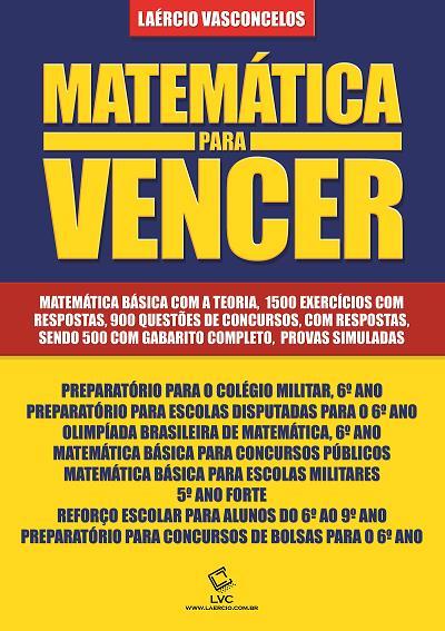 APOSTILA MATEMÁTICA PARA VENCER VERSÃO PDF 132 PÁGINAS 1.