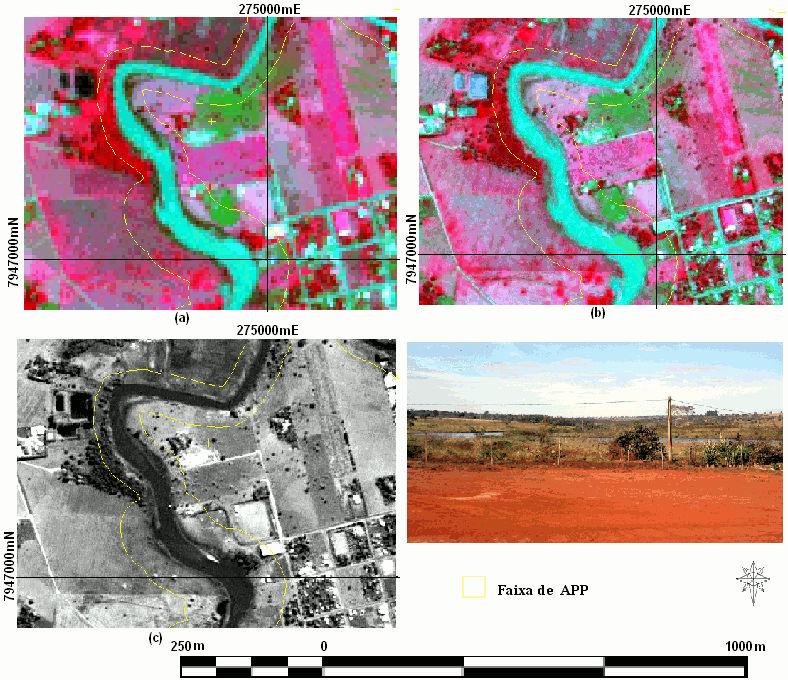 As faixas de APP em torno do reservatório e do rio demonstradas na Figura 7 apresentamse praticamente sem vegetação. Figura 3.