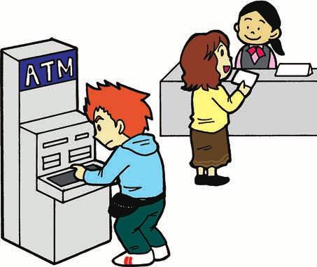 第2章3 お金と銀行 ~ 銀行口座と ATM を便利に使う ~ Moeda e bancos ~Saibam usar e usufruir da conveniência de contas bancárias e ATM~ 生活情報Capítulo 2 Informações sobre a Vida Cotidiana No Japão, a grande maioria dos