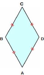 Veja: AB = BC = CD = DA Obs.