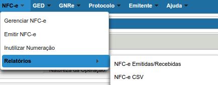 9. Relatório Gerencial O relatório gerencial serve para você obter uma relação de todas as notas de um certo período, contendo os valores, impostos e