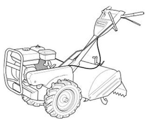 Motocultivador - trator de Rabiças, "mula mecânica" ou microtrator: equipamento motorizado de duas rodas utilizado para tracionar implementos diversos, desde preparo de solo até colheita.