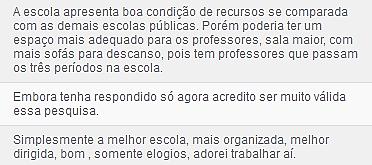 Você considera que conhece o Projeto Político Pedagógico da escola?