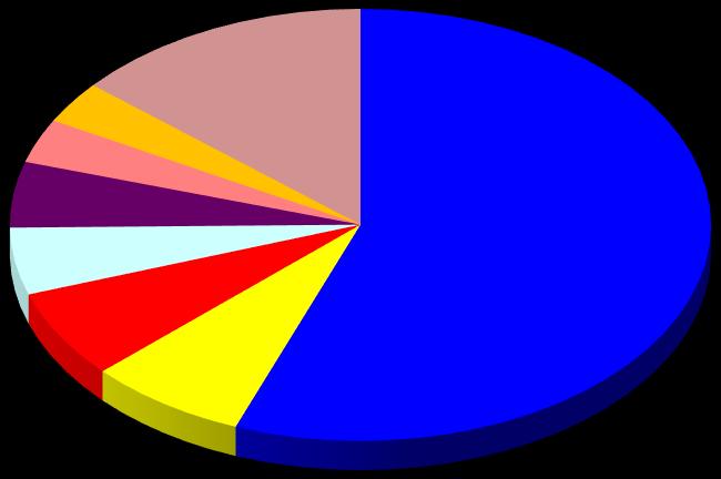 EXPORTAÇÕES BRASILEIRAS DE MINÉRIO DE FERRO (países de destino, % em volume exportado, 2015) Coreia do Sul 3.2% Omã 3.