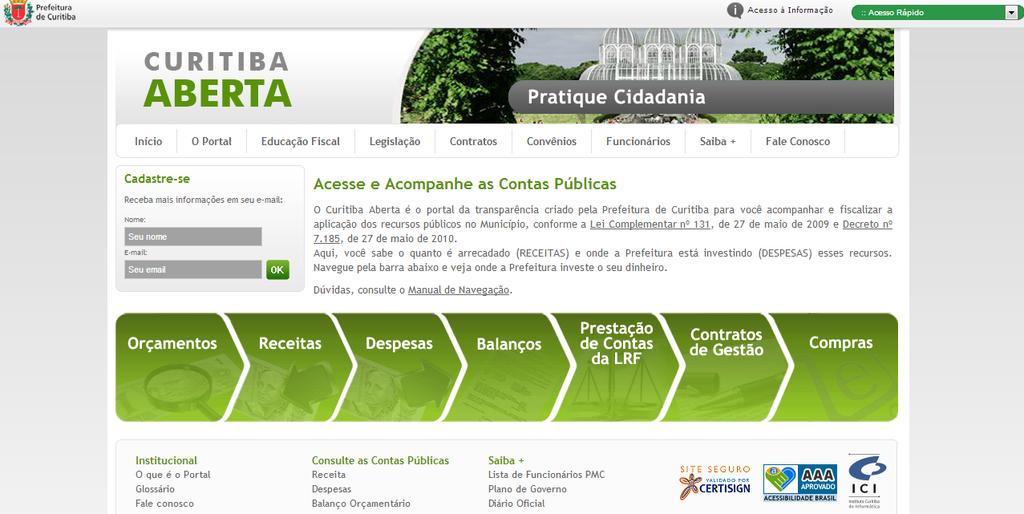 PORTAL DA TRANSPARÊNCIA Portal da Transparência de