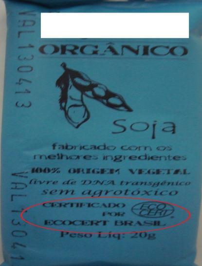 Os produtos orgânicos certificados devem apresentar o selo oficial do SisOrg, criado pelo Decreto nº 6323 de 27 de dezembro de 2007(Carrano, 2008). A Figura 4.