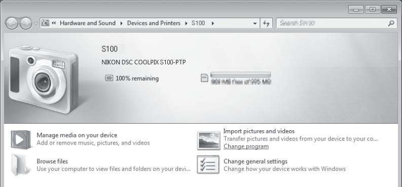 Utilizar o ViewNX 2 Transferir imagens para o computador 1 Escolha como as imagens serão copiadas para o computador.
