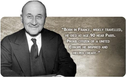 Jean Monnet O consultor económico e político francês Jean Monnet dedicou a sua vida à causa da integração europeia, tendo sido o inspirador do «Plano Schuman», que previa a fusão da indústria pesada