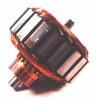 Os pós de ferro microencapsulados foram desenvolvidos para fabricação de núcleos de motores elétricos (figura 2), e são potenciais substitutos das chapas de aços elétricos de grão não orientado,