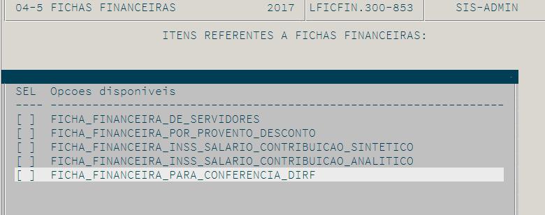 1 - Selecione o período: 01/2016 e ao emitir a pergunta DESEJA IMPRIMIR PERIODO MENOR QUE 13 MESES?" responda não, pois é necessário o período todo de 2016.