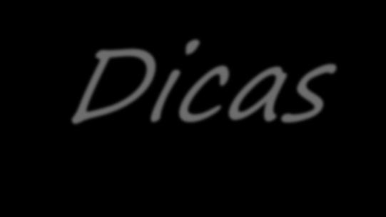 Dicas Defina as metas ideais para você; Tenha metas específicas; Escolha uma data; Foque apenas em um objetivo por vez; Divida