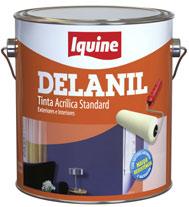 3 DELANIL - Tinta Acrílica Standard À base de emulsão acrílica, com aditivos antimofo e bactericida. Confere à superfície maior resistência e secagem rápida.