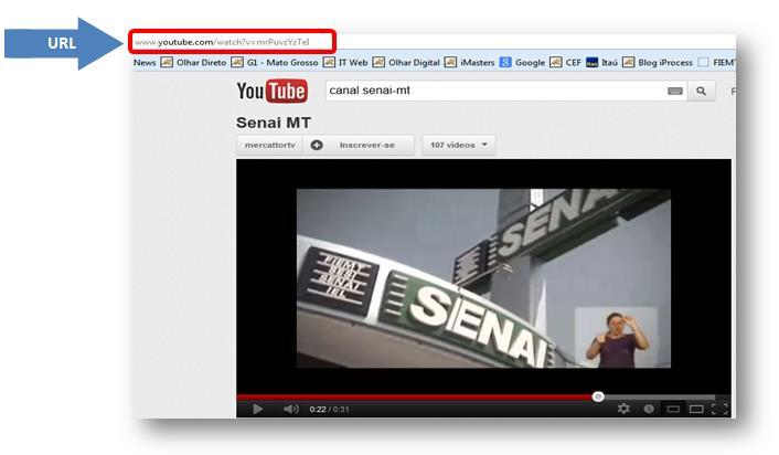 Cas material seja víde participante deverá pstar material n Yutube e clar endereç da URL n prtal de cadastrament http://www.senainmund.cm.br/ 3.