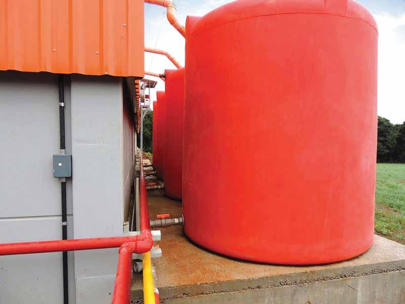 USOS DA CISTERNA MODULAR INDÚSTRIAS Você sabia que as cisternas modulares são muito utilizadas em indústrias e pequenas empresas?